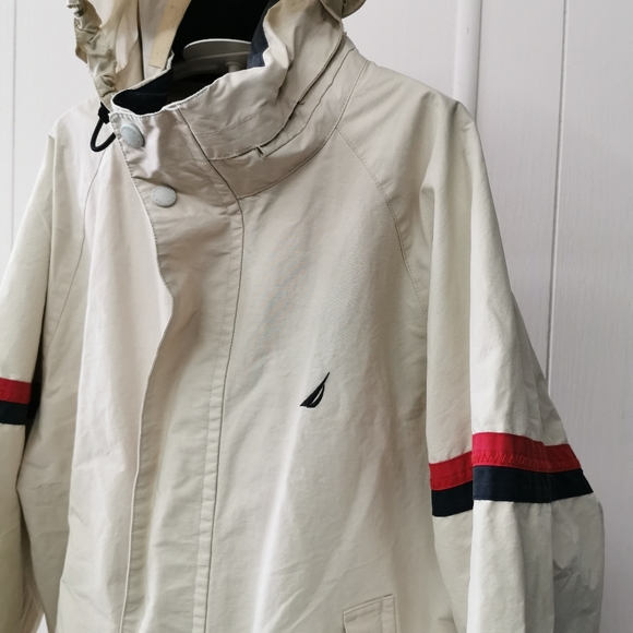 Men's Retro Nautica Jacket lg - Picture 3 of 4